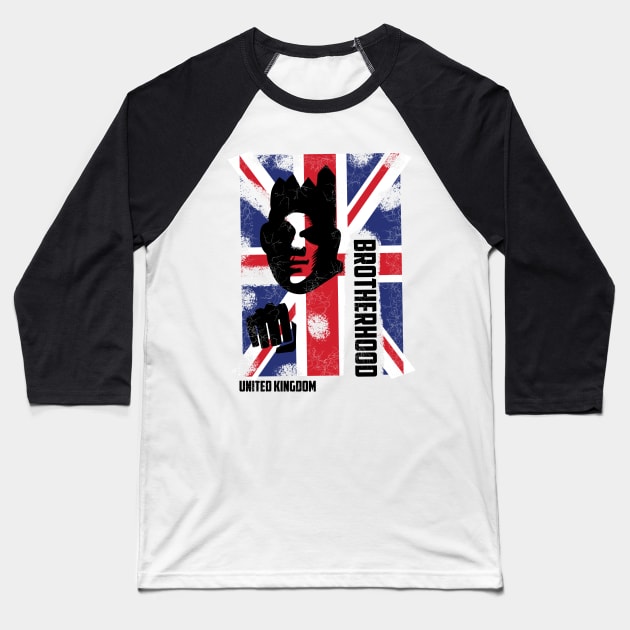 United Kingdom Baseball T-Shirt by BC- One- Shop